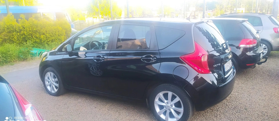 Nissan Note cena 33900 przebieg: 114000, rok produkcji 2014 z Kraków małe 781